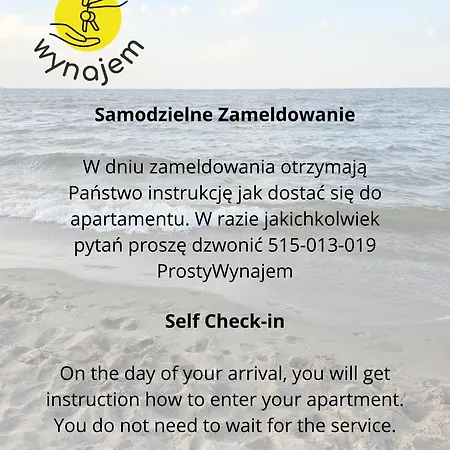 아파트 Baltic Breeze Prostywynajem Brzezno 그단스크