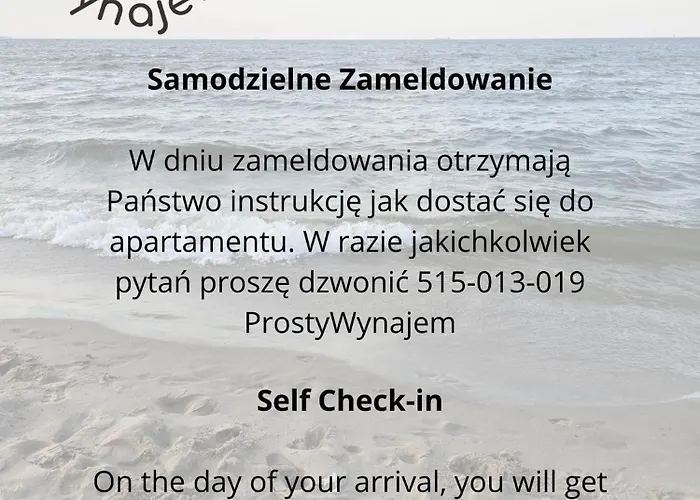 Lägenhet Baltic Breeze Prostywynajem Brzezno Gdańsk